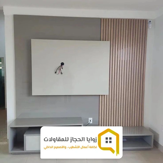 صور ديكور شاشات جدة