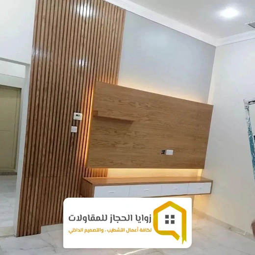 اشكال ديكور شاشات جدة