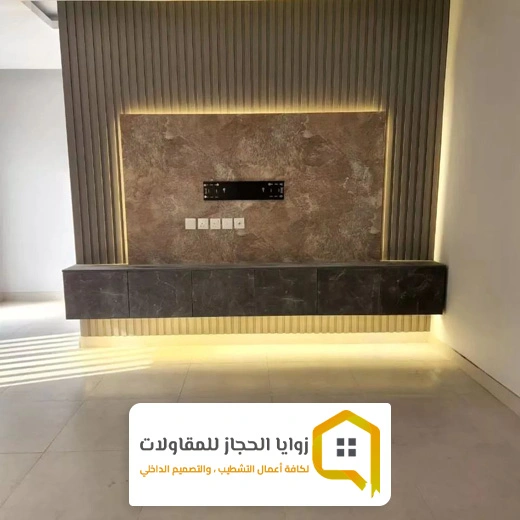 واجهات شاشات خشب بمكة